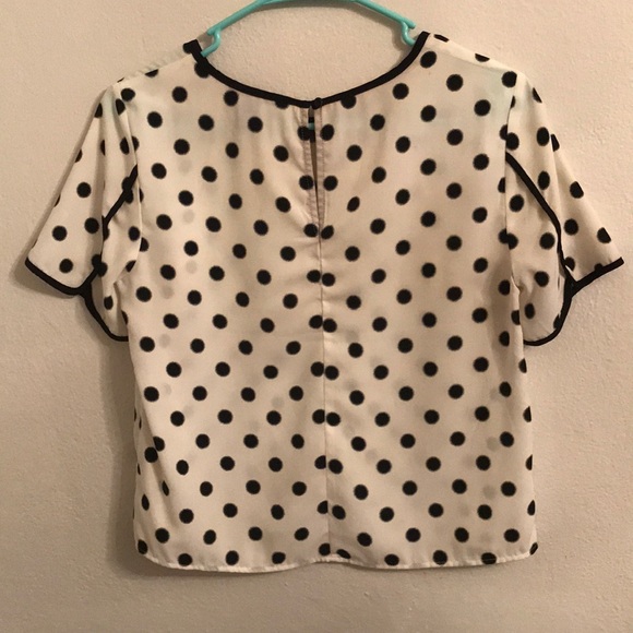Polka dot top - Picture 2 of 2
